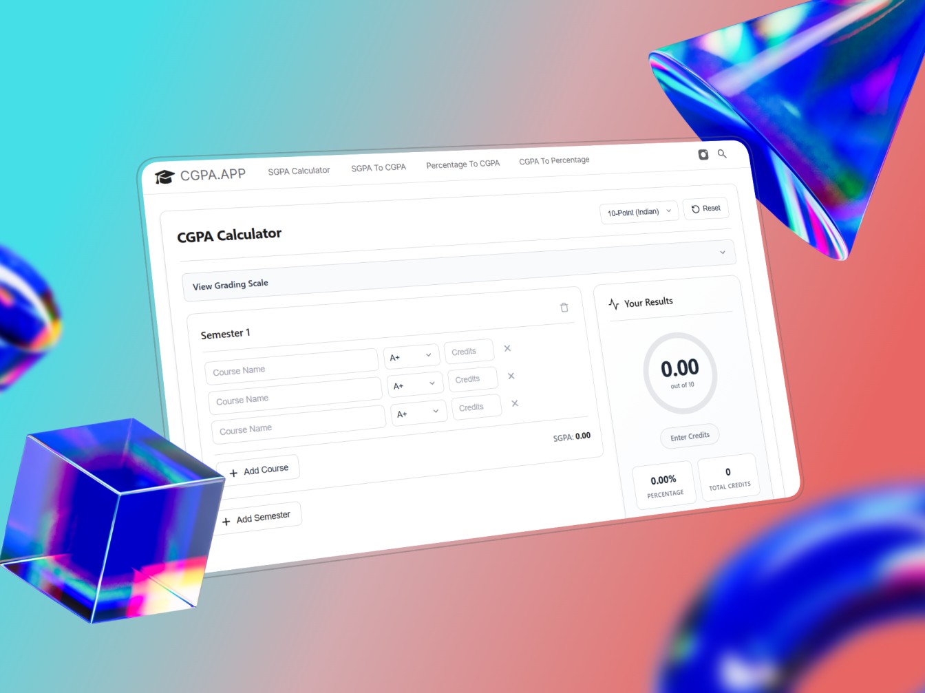 CGPA Calculator 2026: The #1 Trusted Tool for Students preview