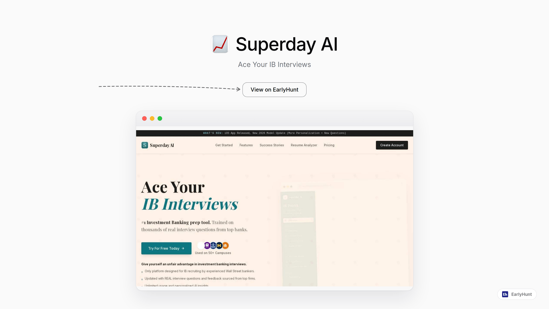 Master Investment Banking Interviews with Superday AI