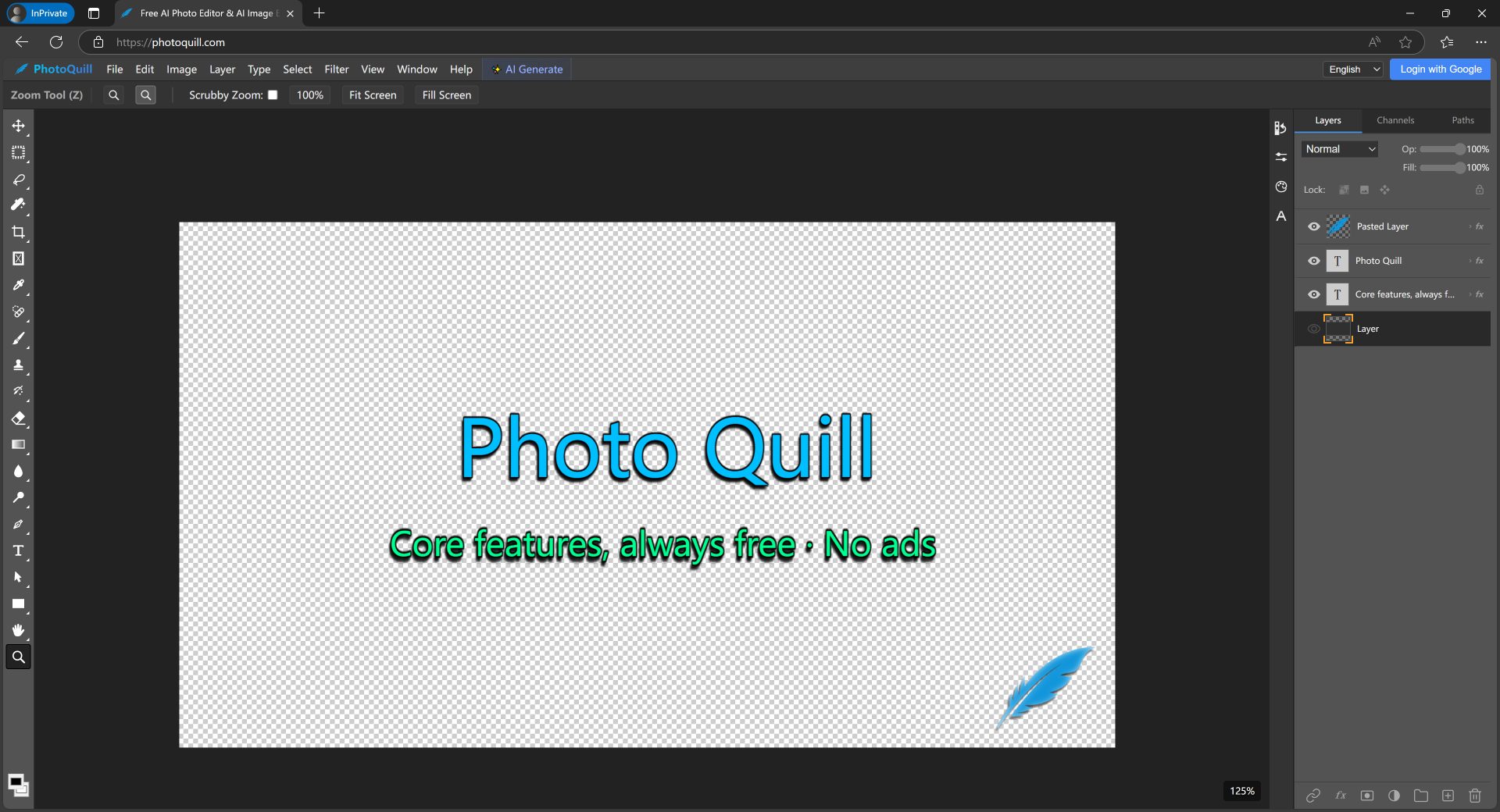 PhotoQuill preview