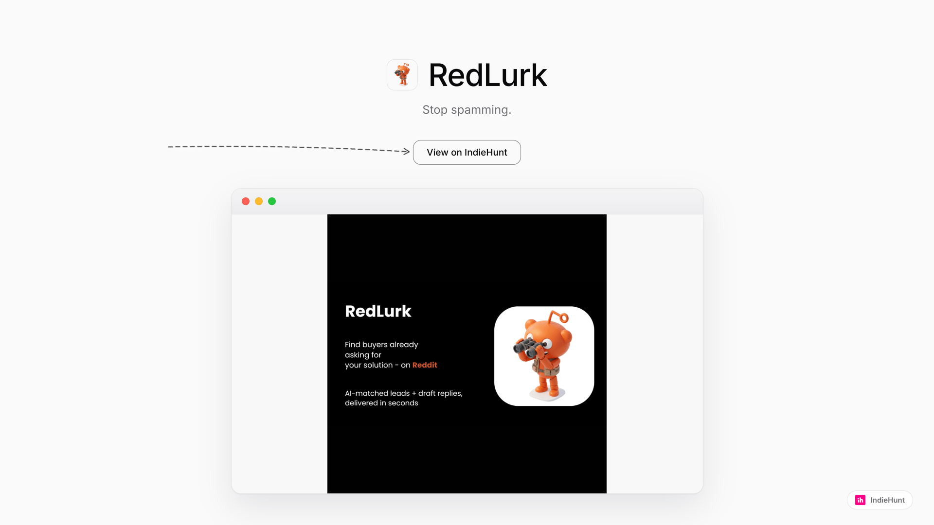 Discover High-Intent Reddit Leads with RedLurk's AI Automation
