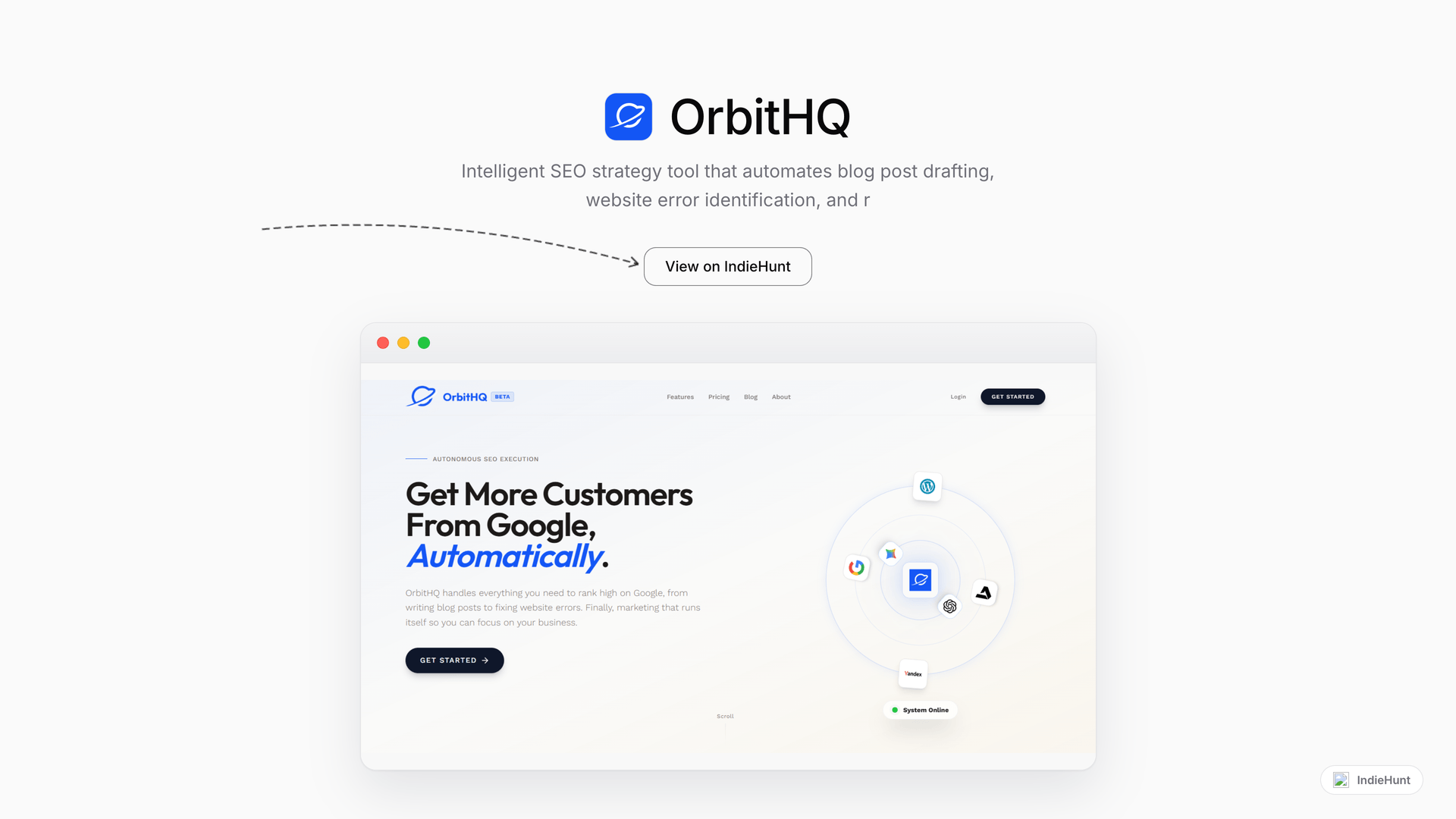 Streamline SEO Tasks with OrbitHQ's Intelligent Automation