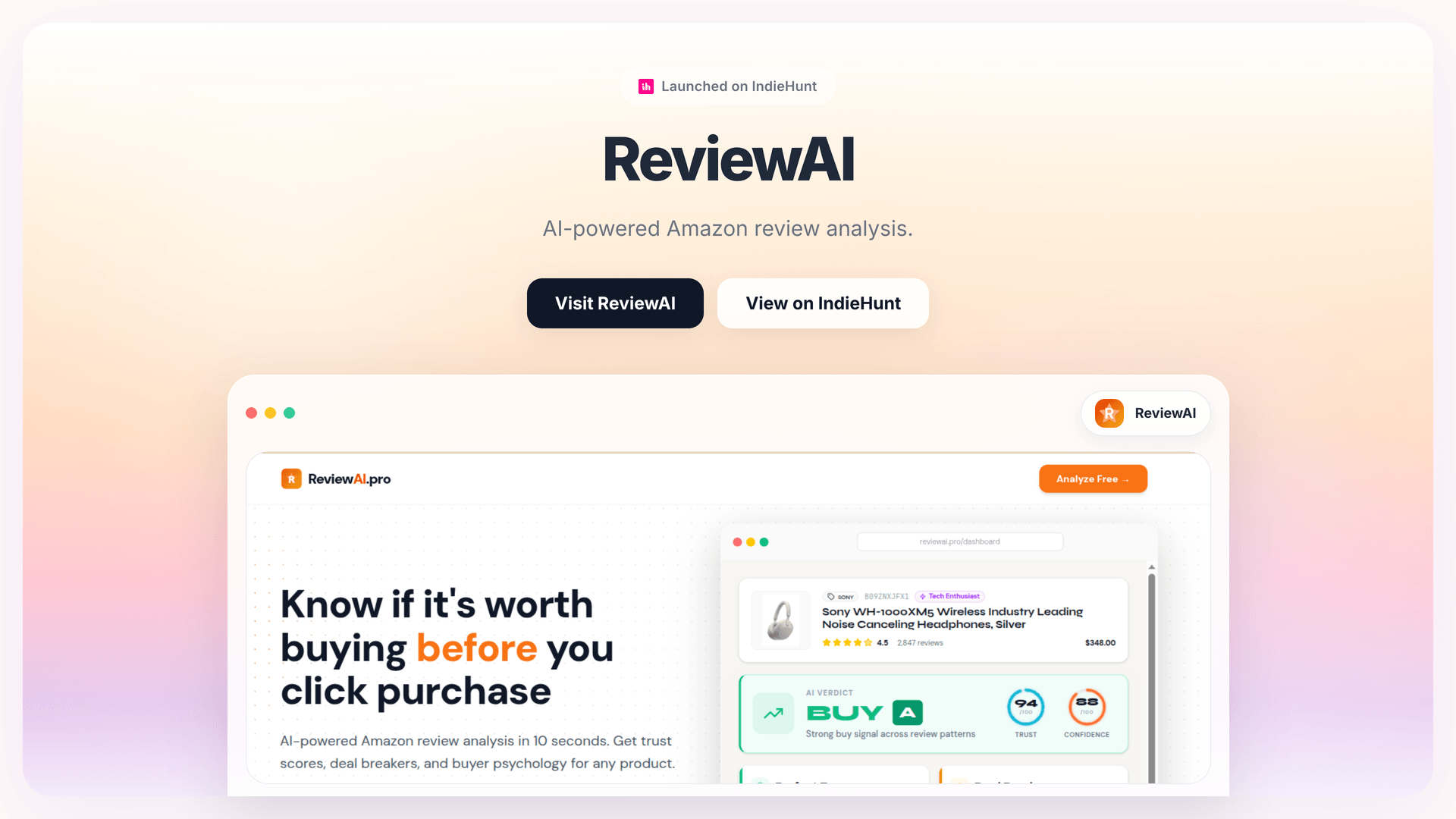 How ReviewAI Transforms Amazon Shopping with AI Insights