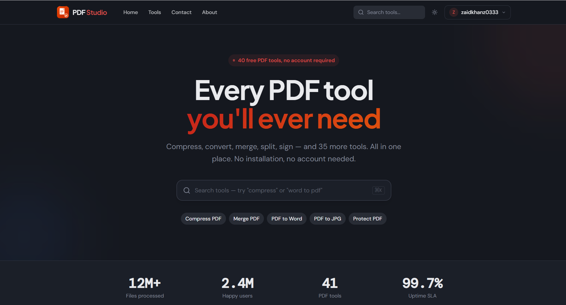 PDF Studio preview