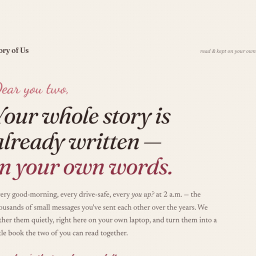 Story of Us preview
