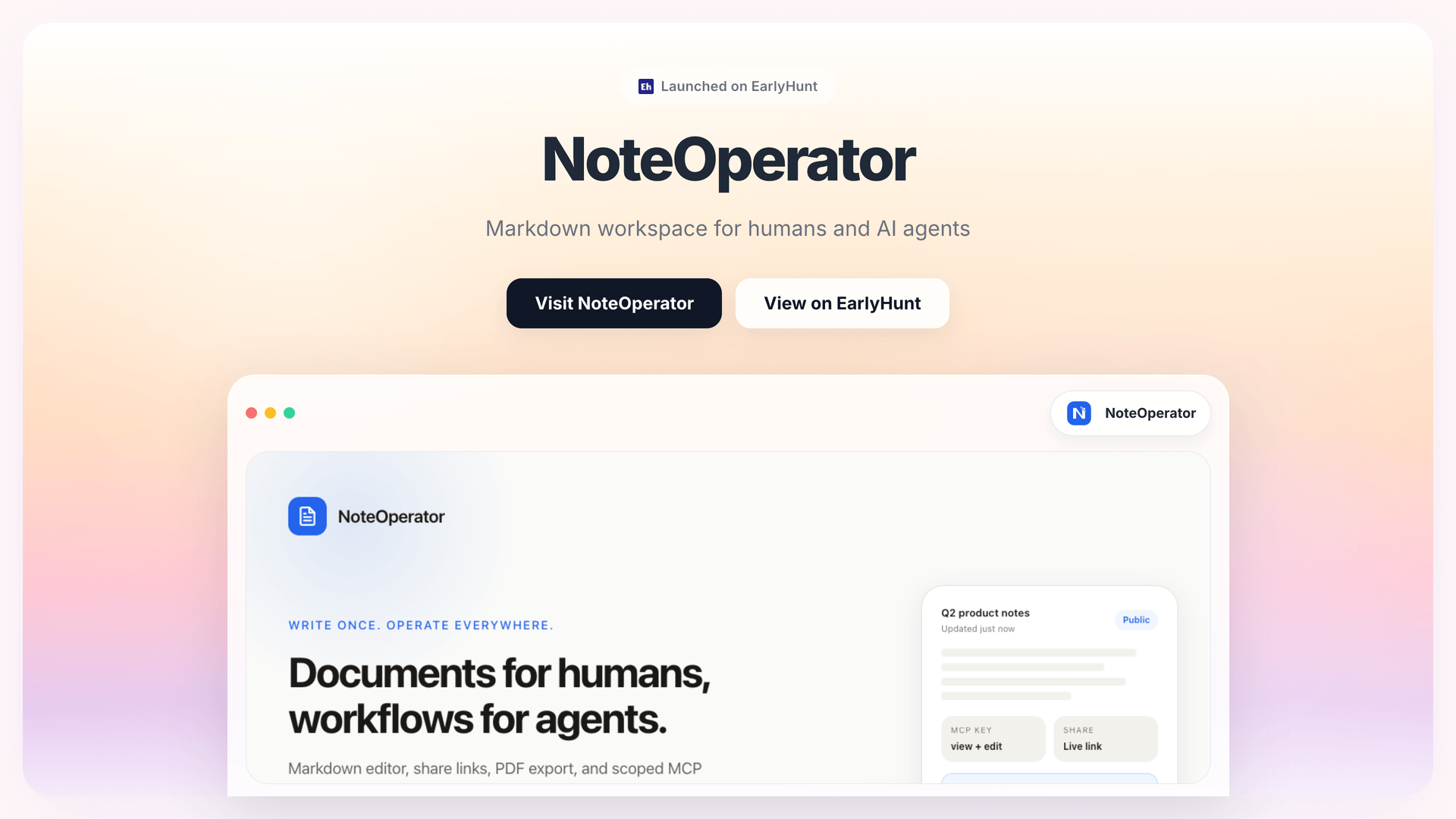 Streamline AI Documentation with NoteOperator's Markdown Tools