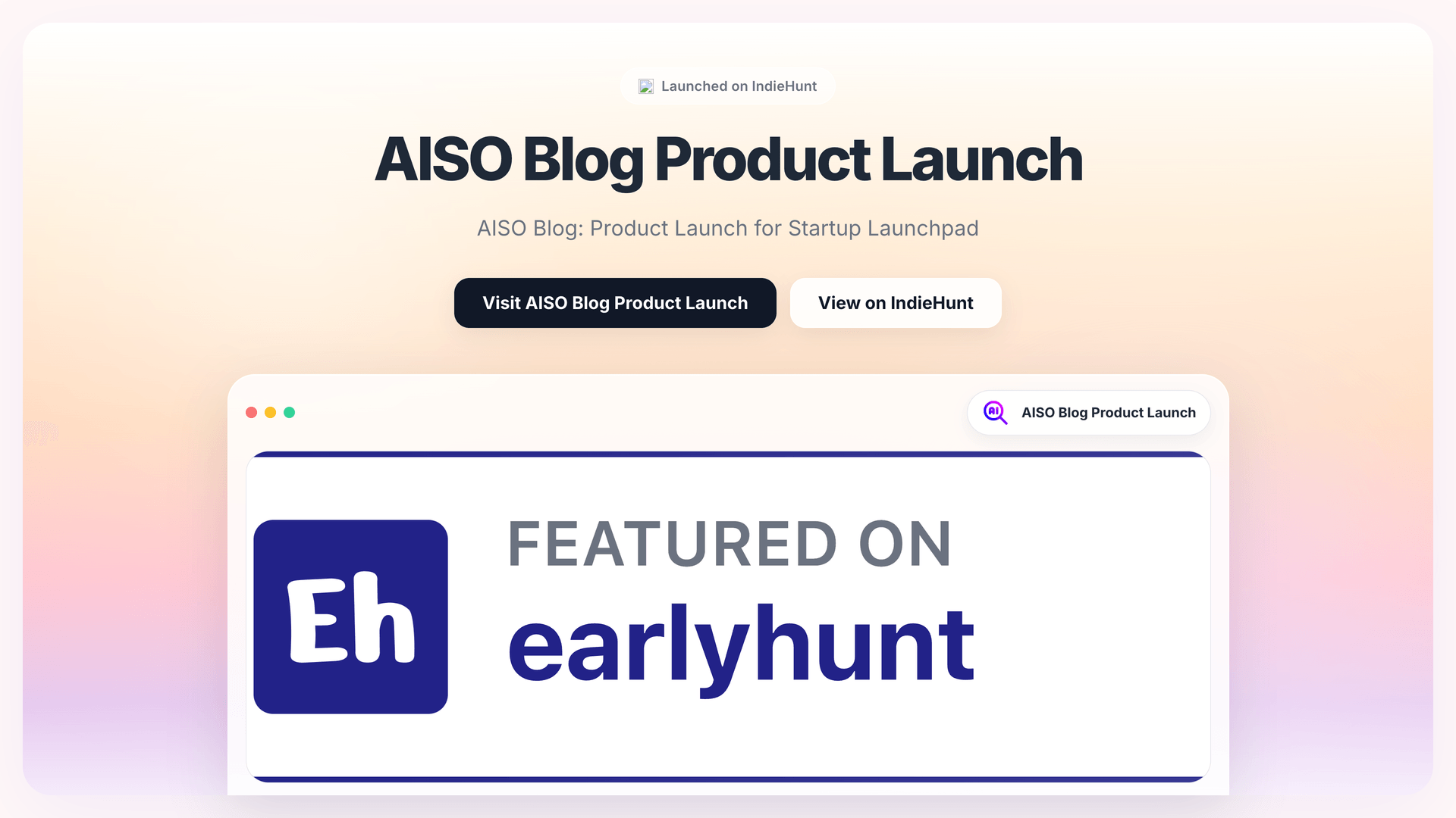 Streamline Startup Launches with AISO Blog's New Platform