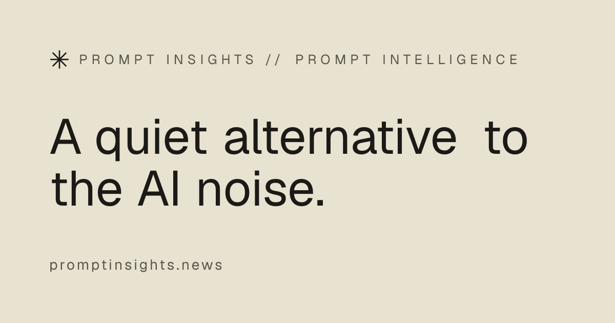 Prompt Insights preview