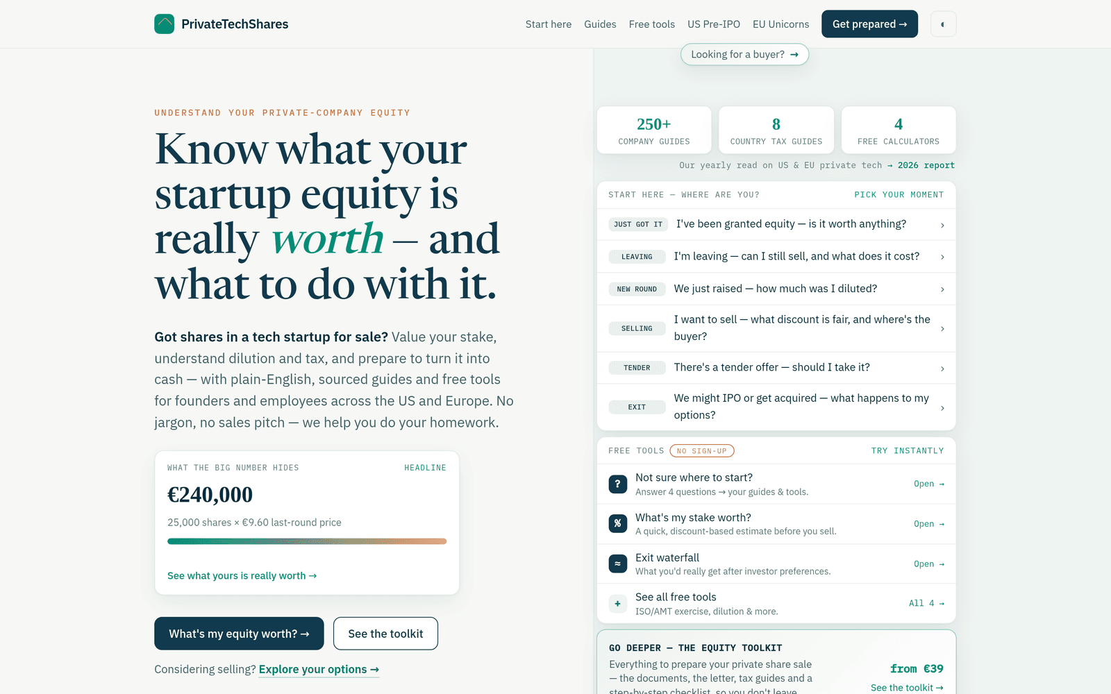 PrivateTechShares preview