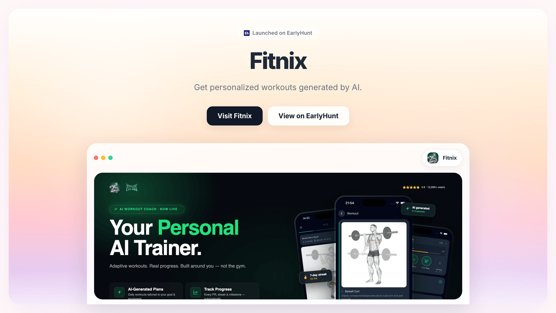 AI Fitness Solutions: How Fitnix Personalizes Your Workout