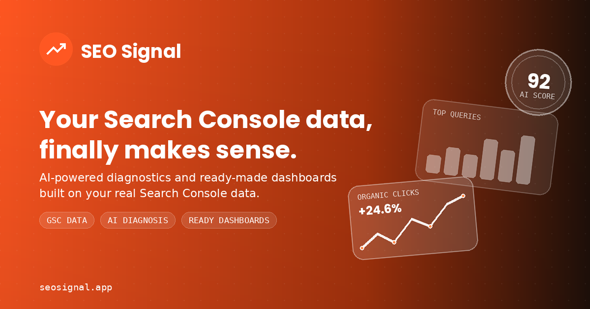 SEO Signal screenshot 1