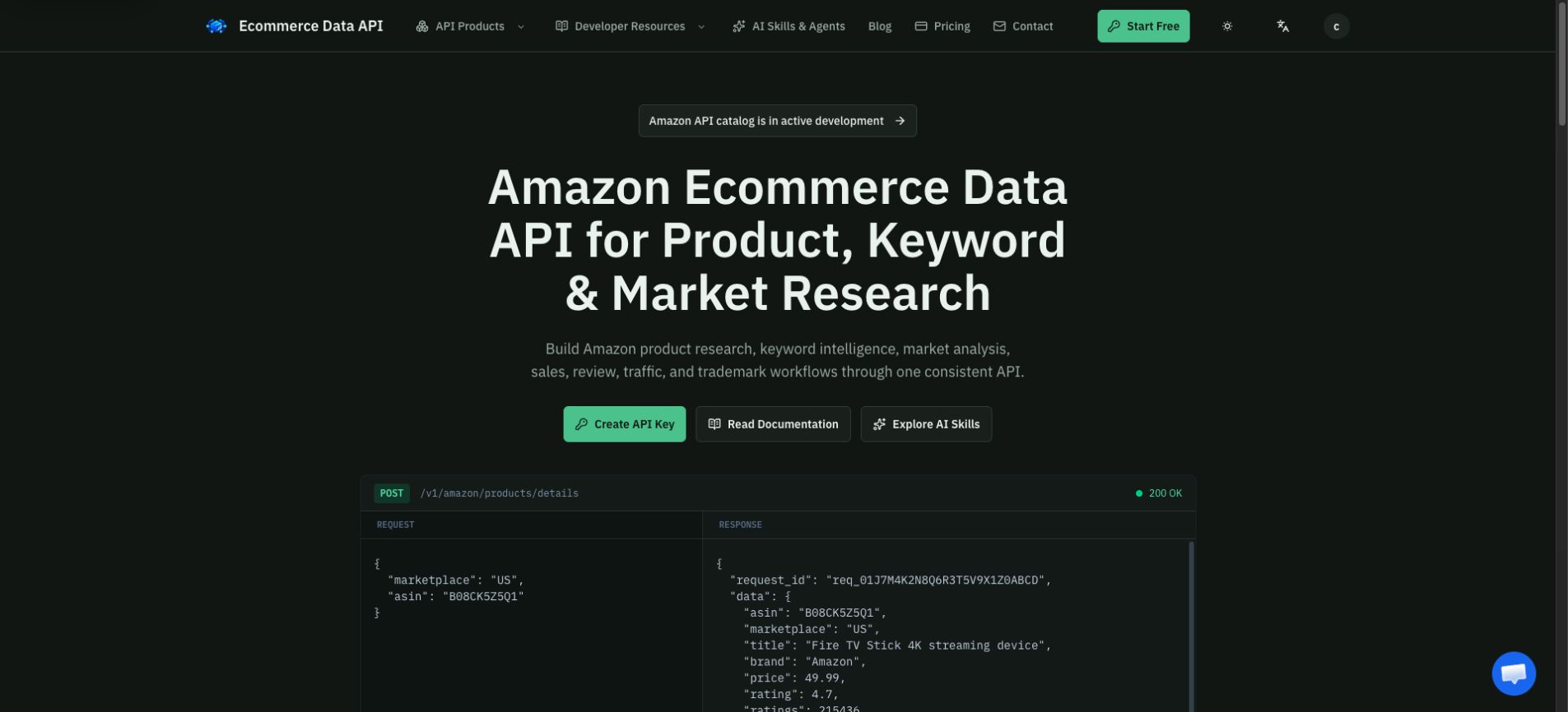 Ecommerce Data API preview