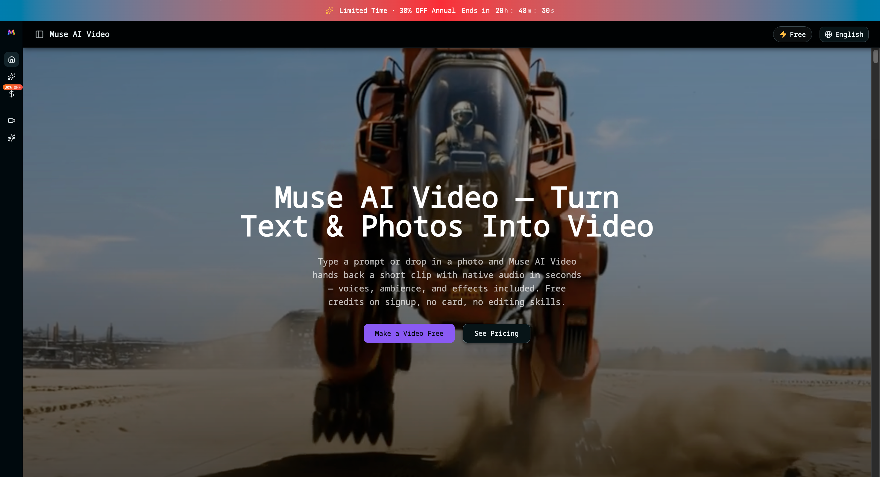 Muse AI Video preview