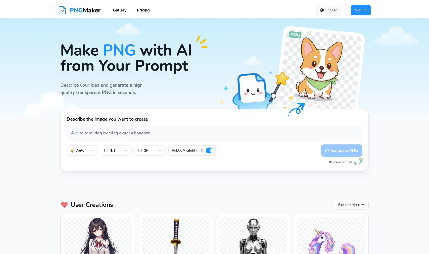 PNGMaker preview