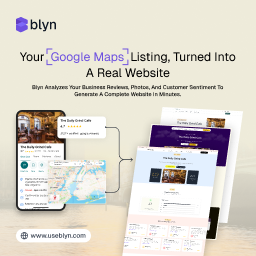 Blyn website preview
