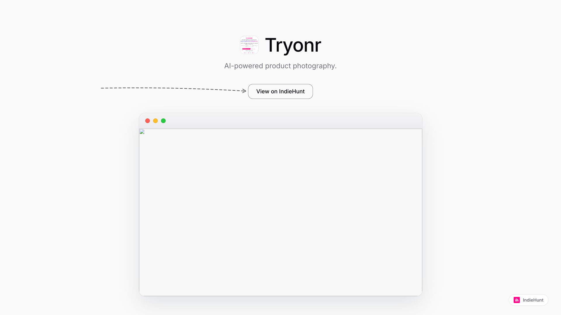Streamline E-commerce Photos with Tryonr's AI Technology