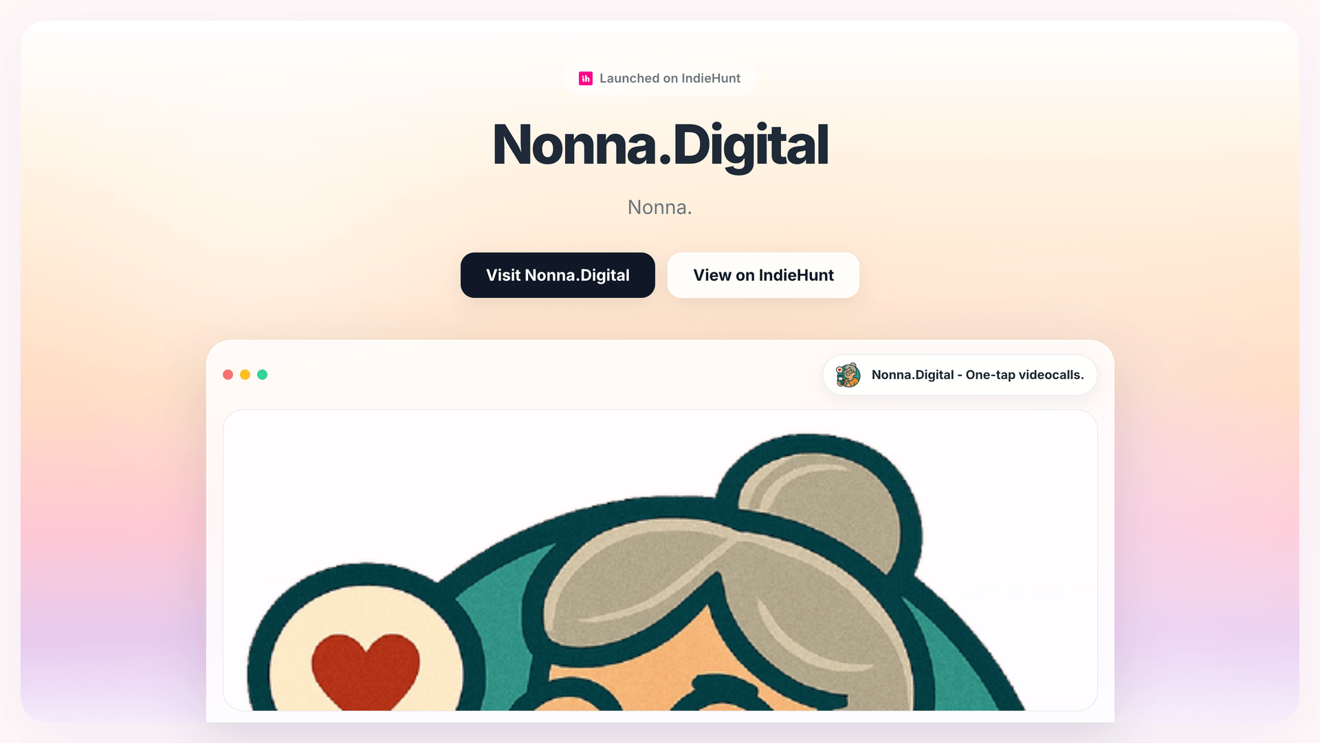 Simplifying Elderly Video Calls: How Nonna.Digital Excels