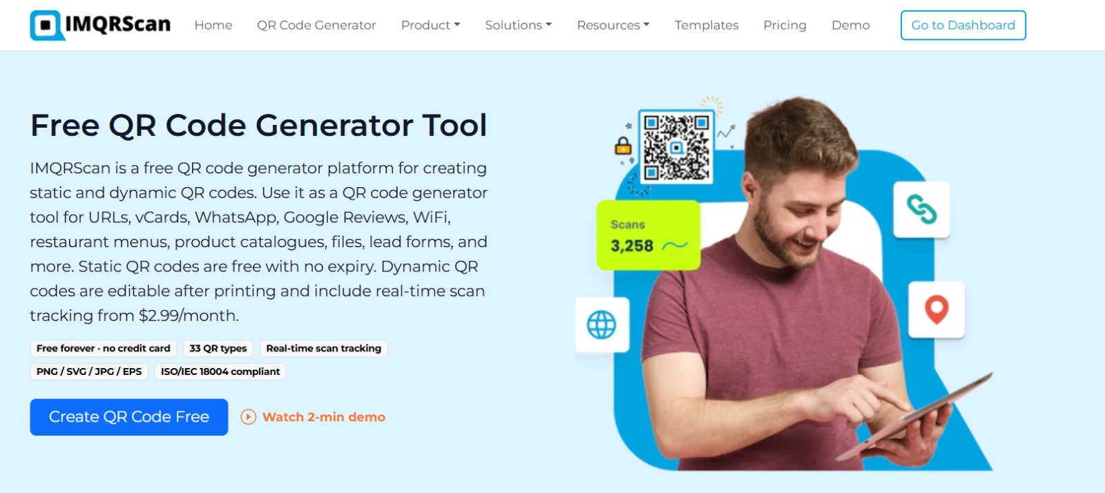 IMQRScan QR Code Generator preview