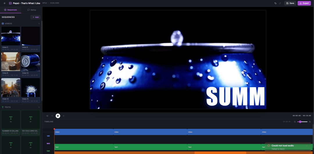 Makereels.in screenshot 1