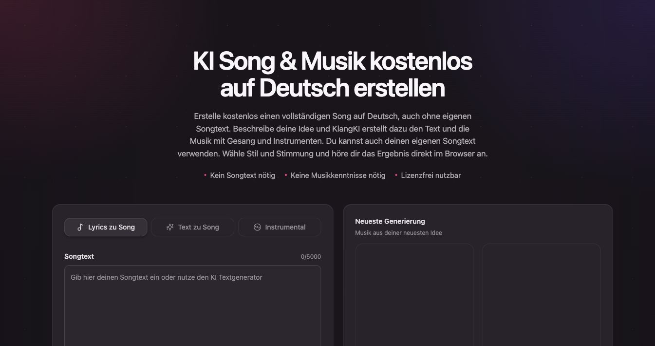 KlangKI preview