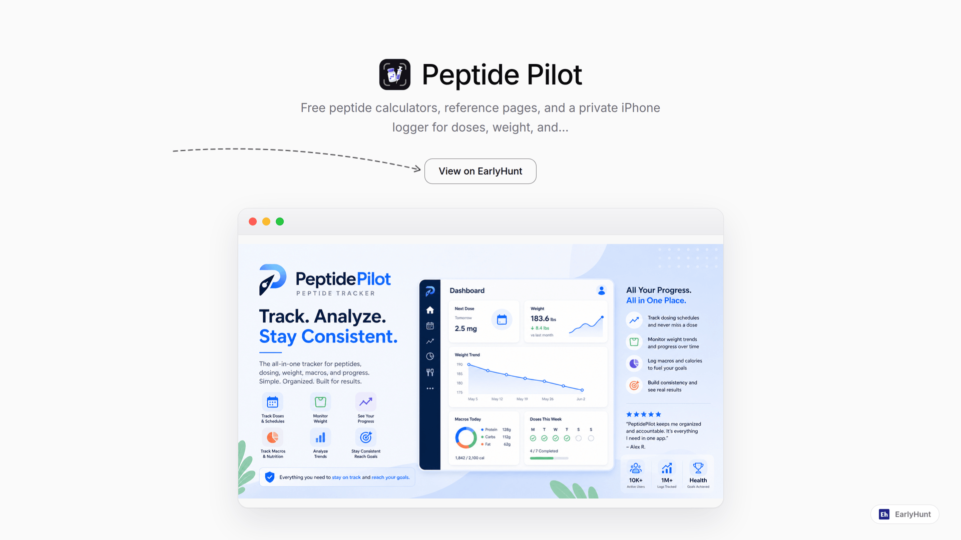 Streamline Peptide Tracking with Peptide Pilot's AI Solution