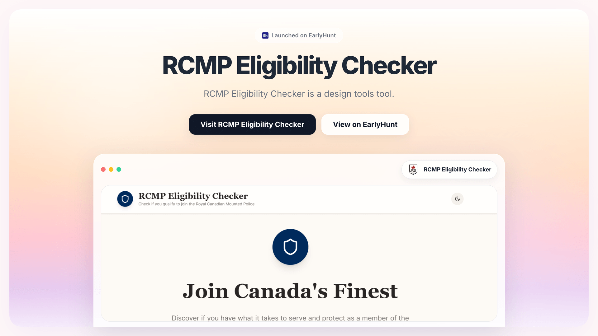 Navigating RCMP Applications: How Eligibility Checker Helps