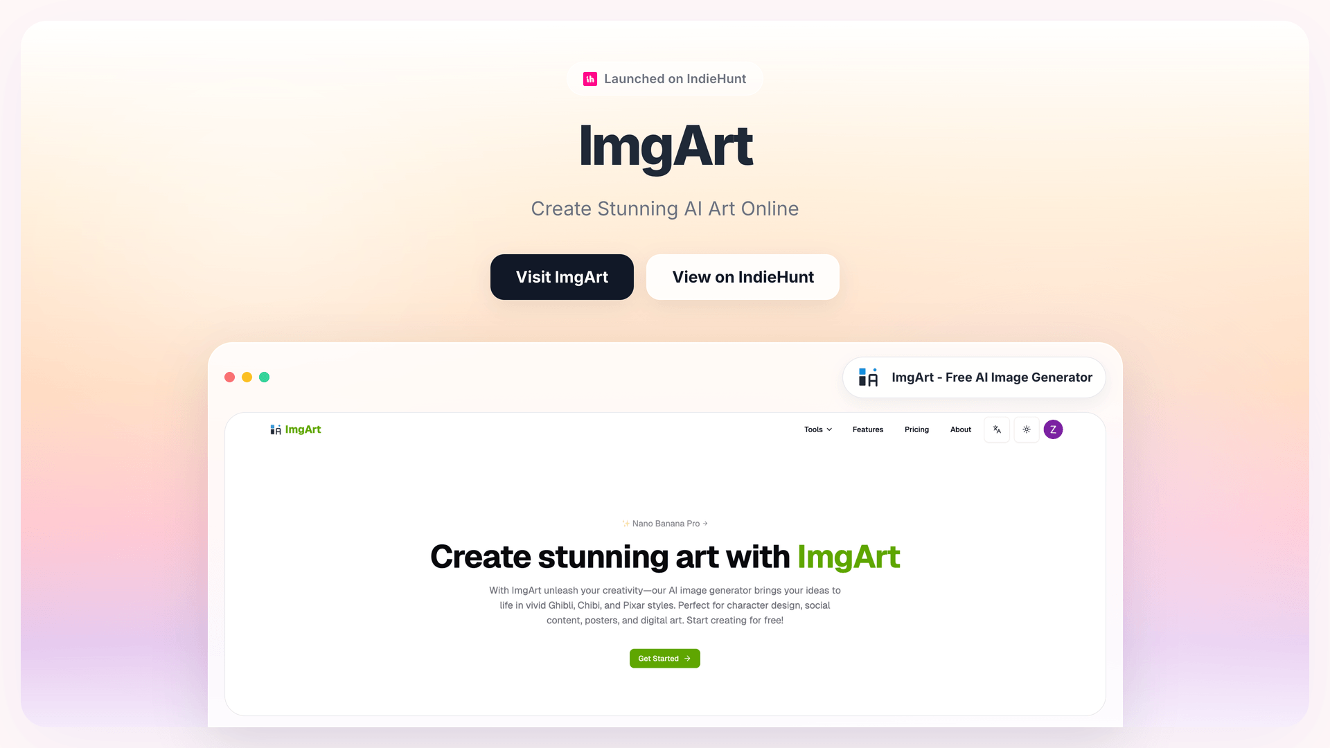 Streamline Digital Art Creation with ImgArt's AI Tools