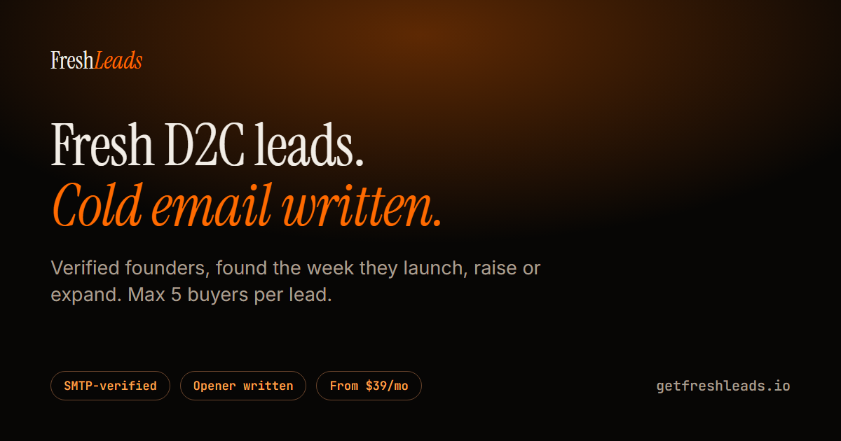 FreshLeads preview