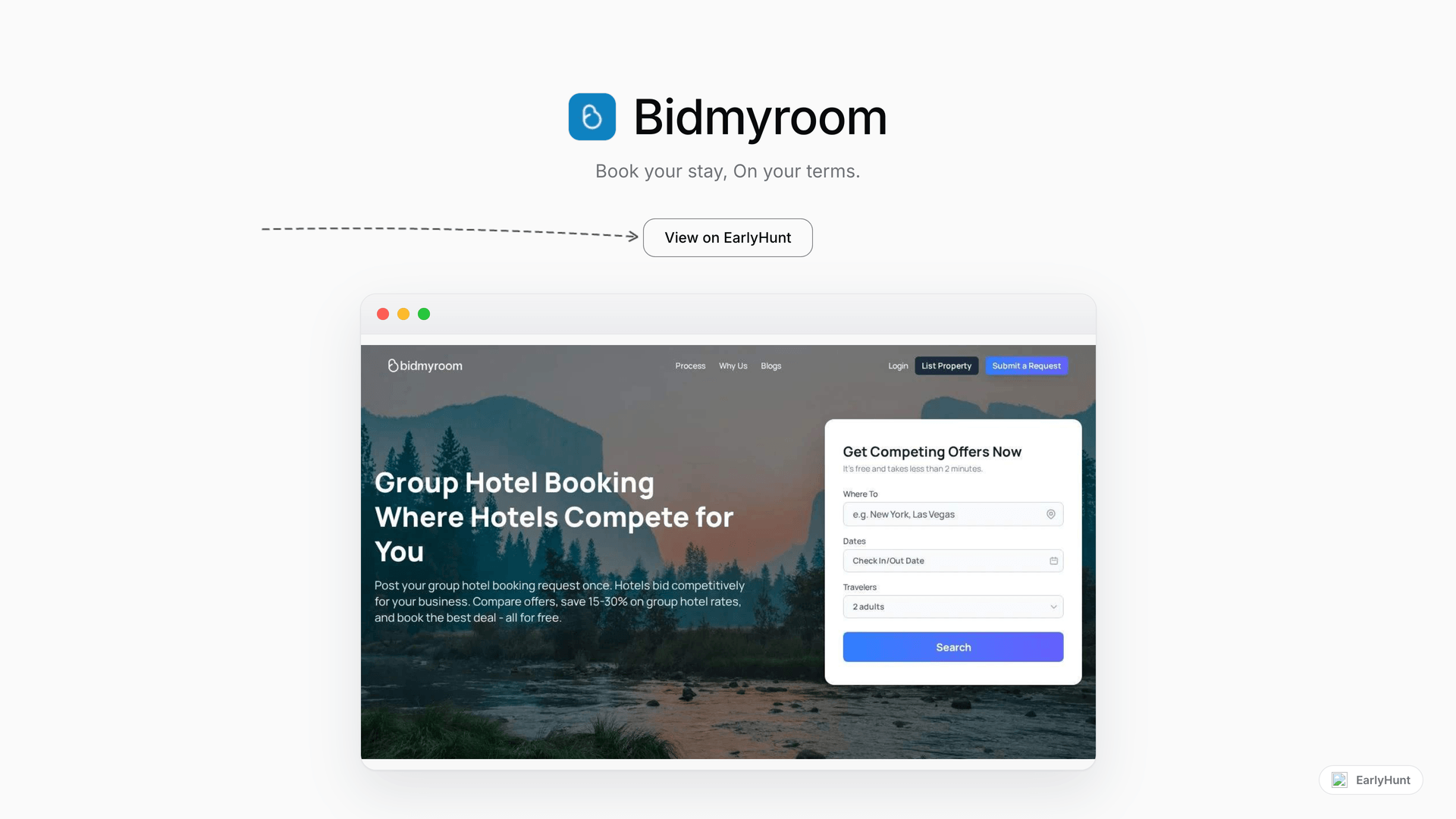 Simplify Group Hotel Booking with Bidmyroom's Competitive Offers