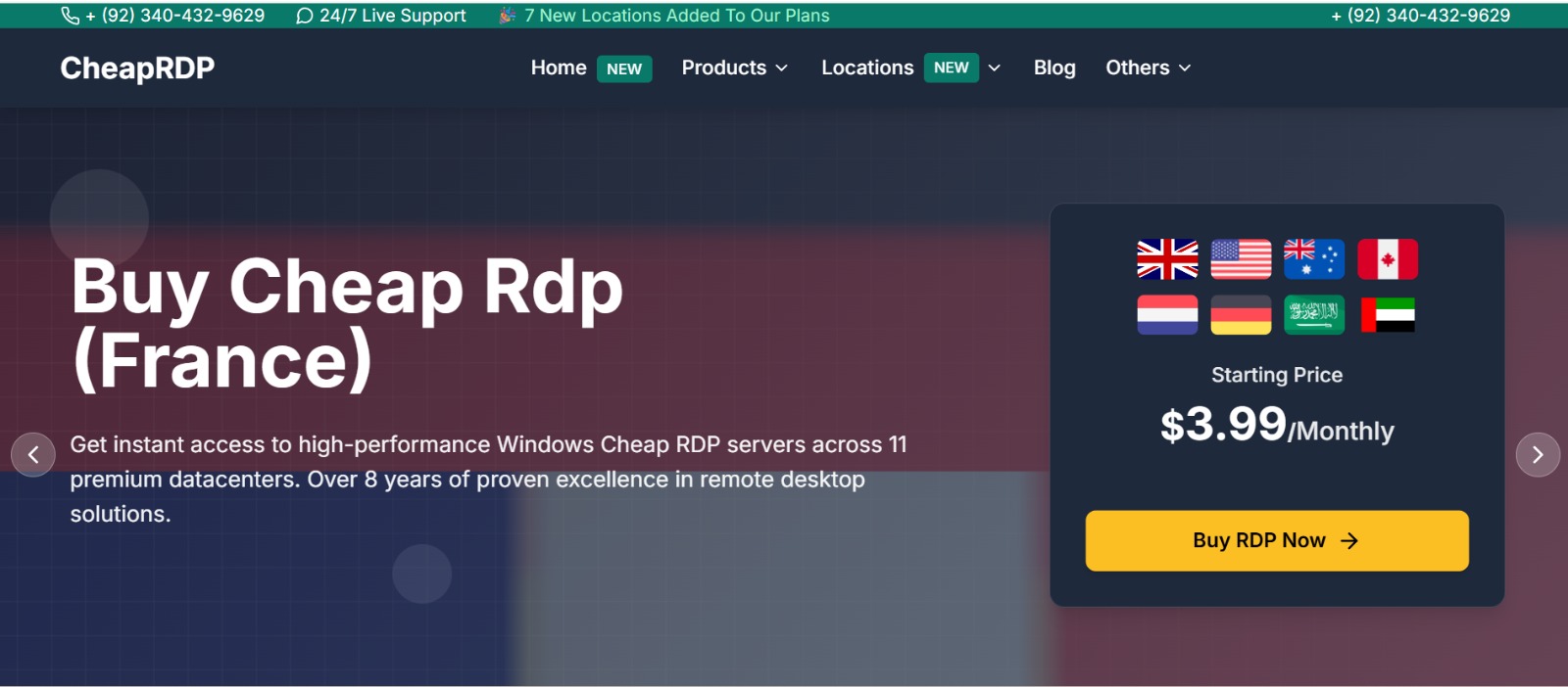 Cheap Windows Rdp website preview