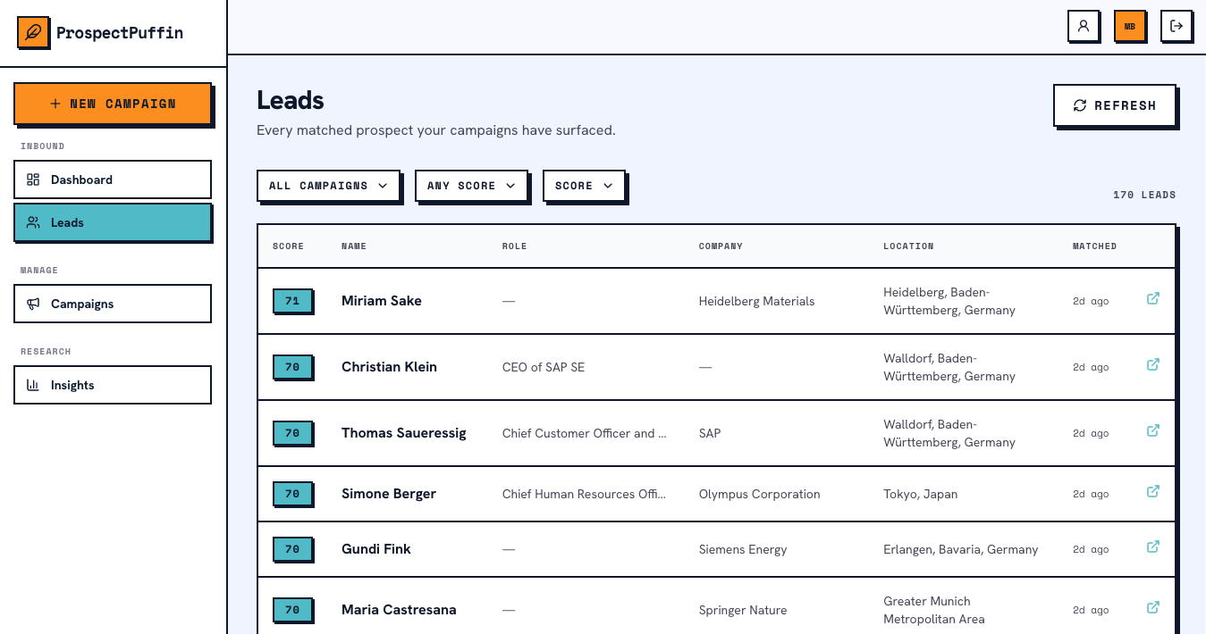 Your Next Customers, Already Researched preview
