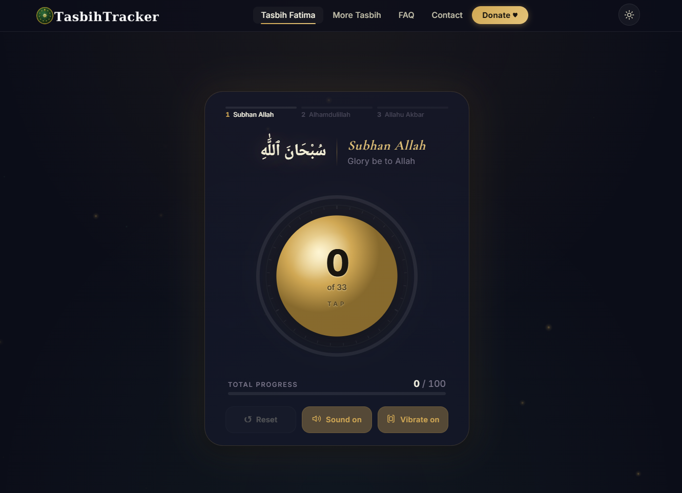 Tasbih Tracker preview