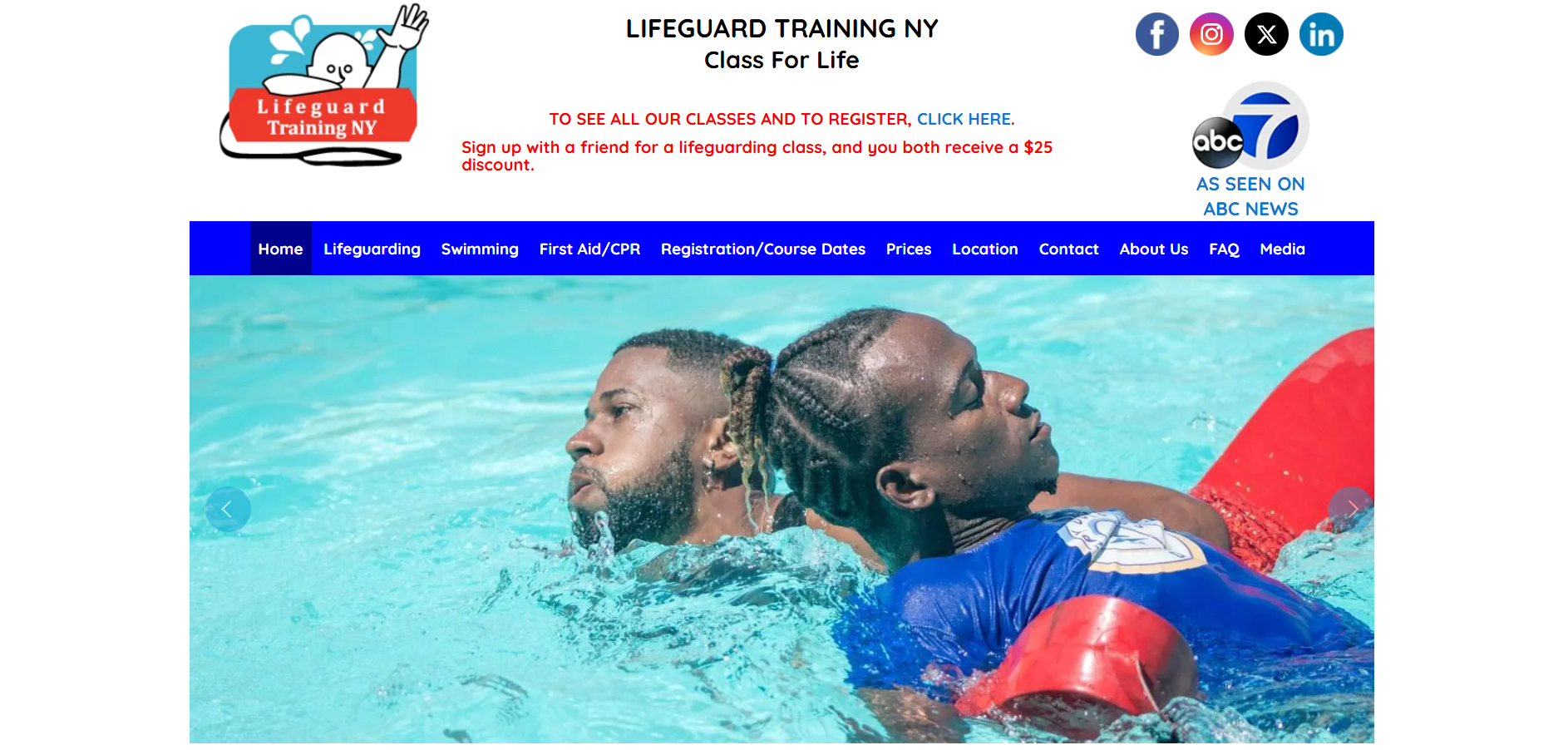 Lifeguard Training NY preview
