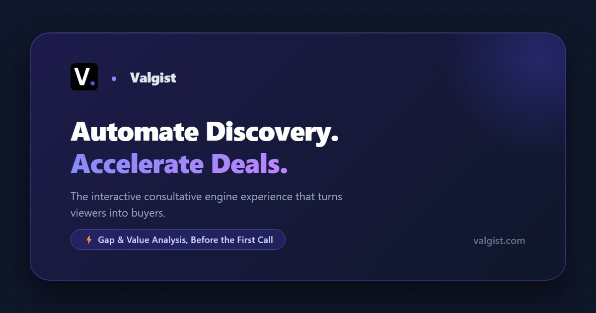 Valgist website preview