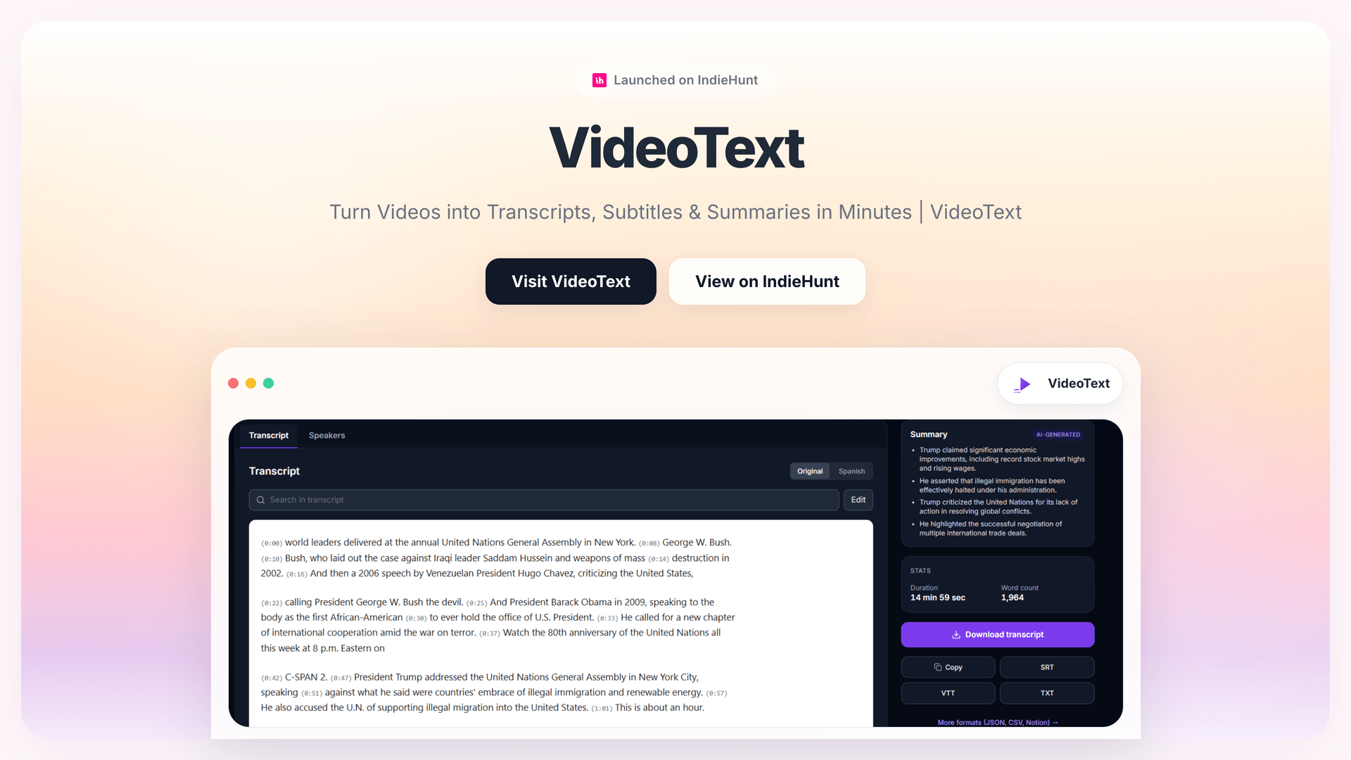 Effortless Video Transcription: How VideoText Simplifies Workflow