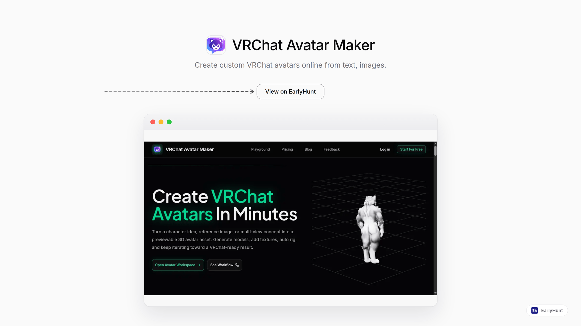 Simplify VRChat Avatar Design with AI-Powered Avatar Maker
