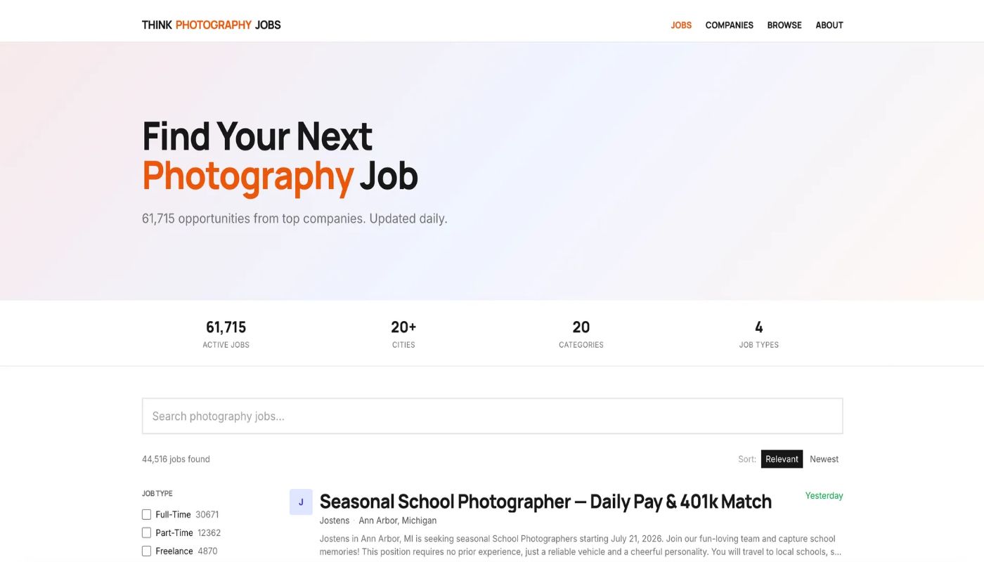 Think Photo Jobs preview