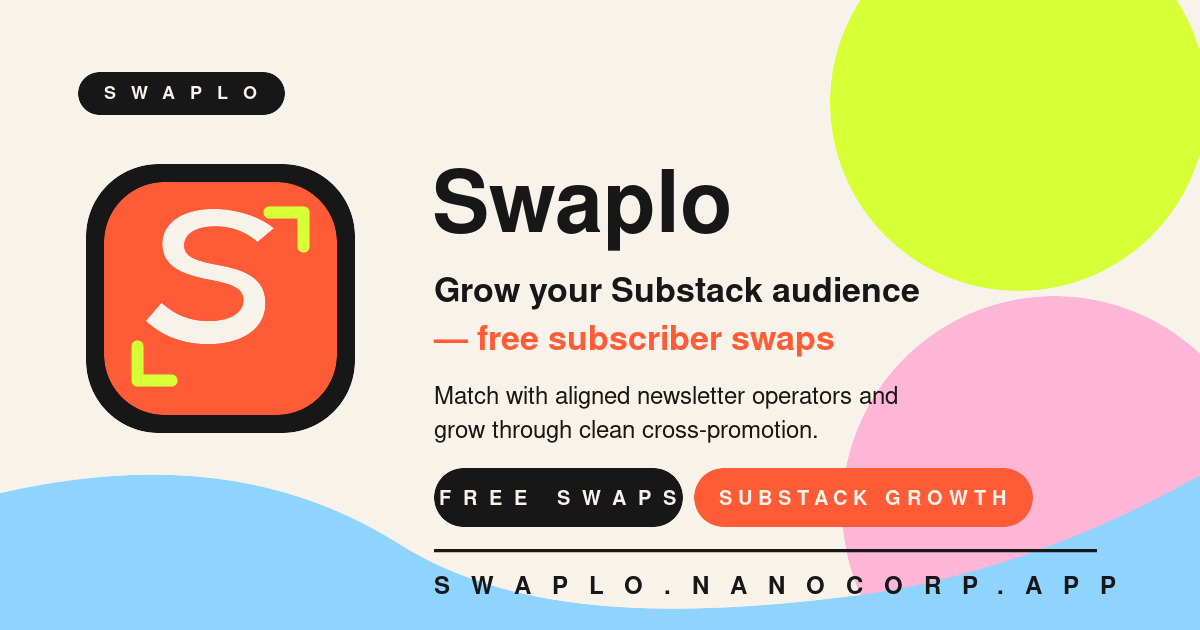Swaplo website preview