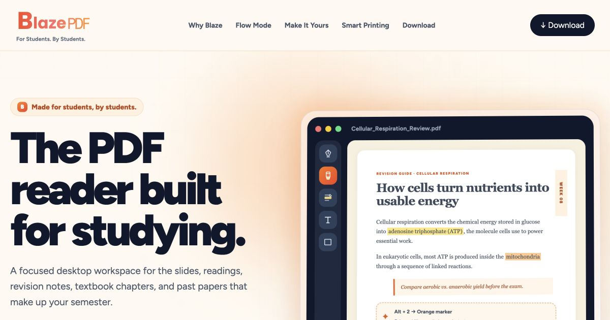 BlazePDF screenshot 1