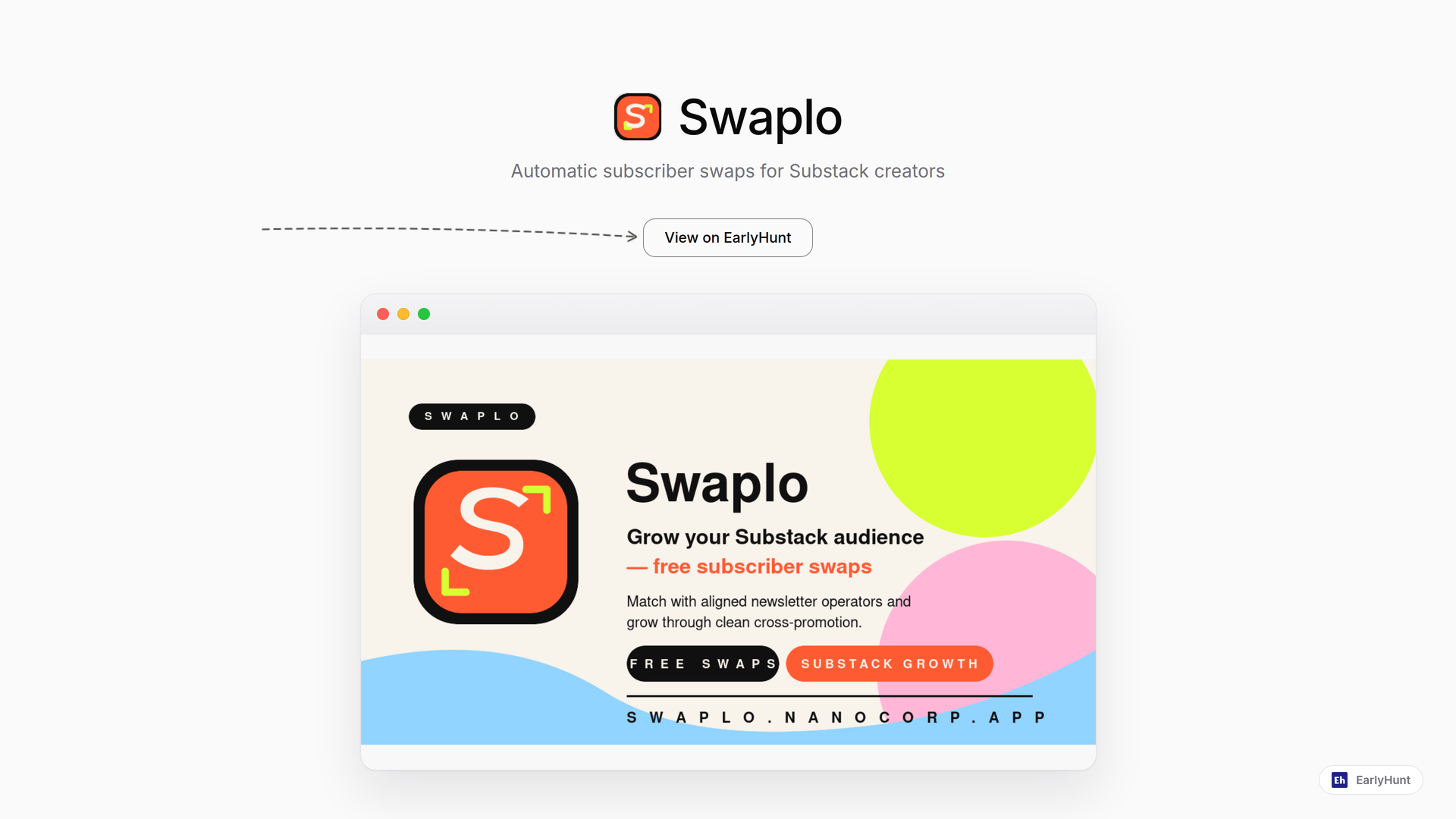 Boost Newsletter Growth with Swaplo's Subscriber Swap Tool
