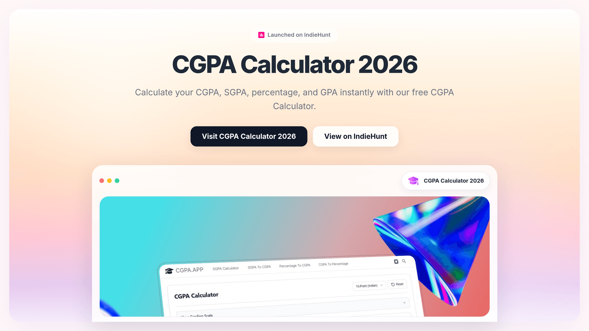 Effortless Academic Tracking with CGPA Calculator 2026