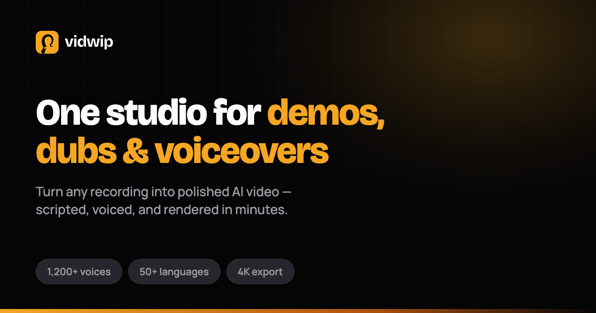Vidwip screenshot 1