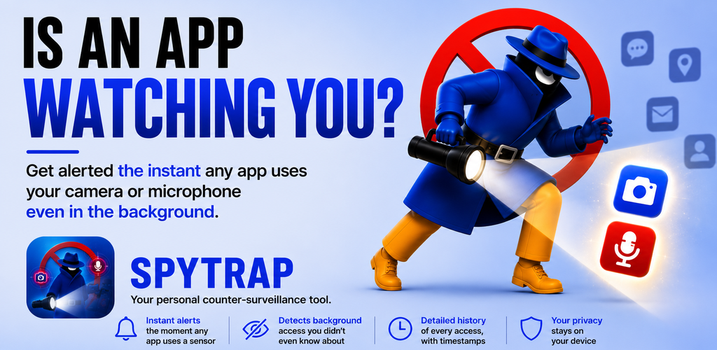 Spytrap - Who's watching you? screenshot 1