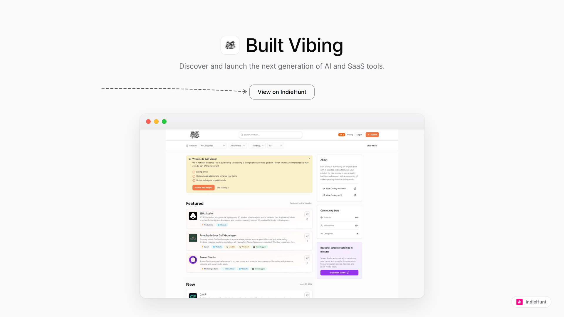 Streamline Workflow Discovery with Built Vibing's AI Tools