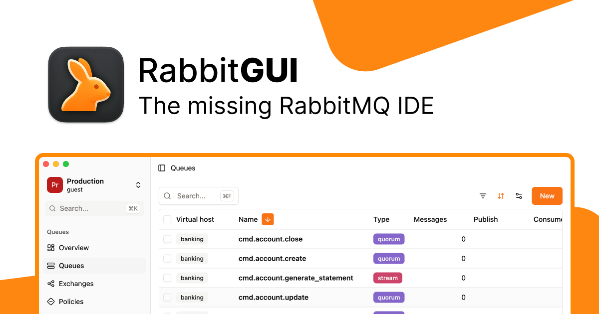 RabbitGUI screenshot 1