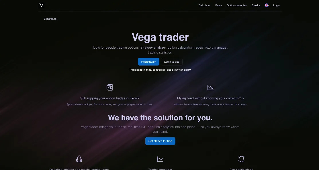 Vega trader preview