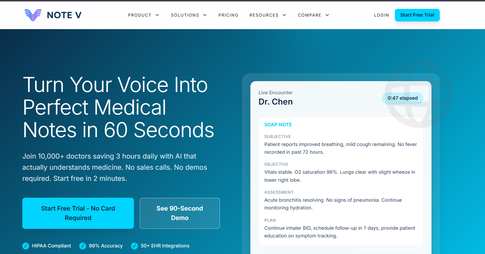 NoteV preview
