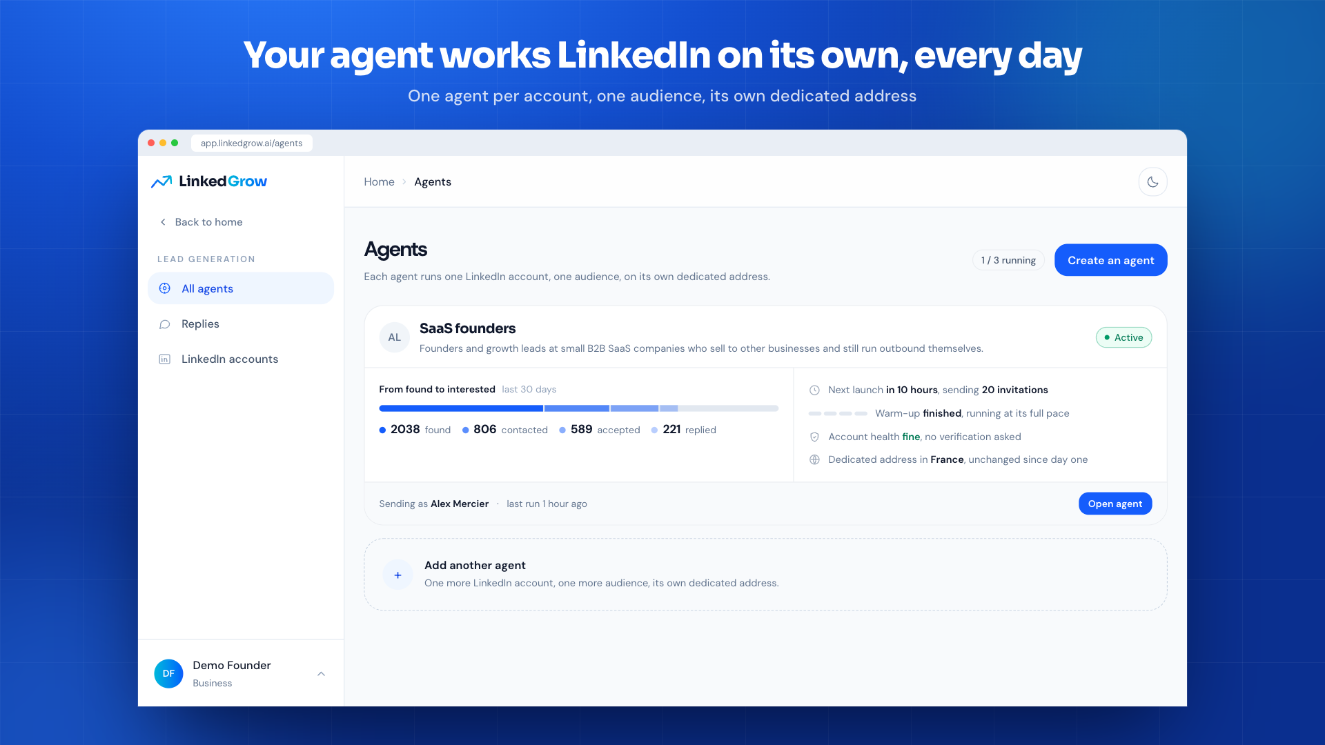 LinkedGrow V2 preview
