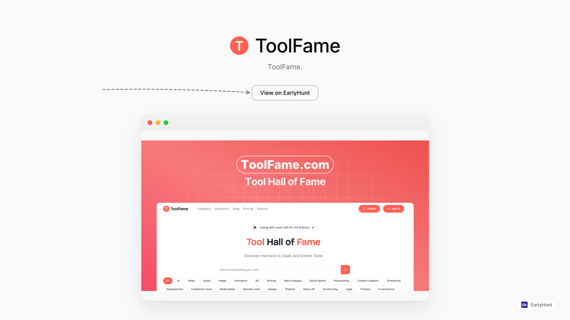 Discover Top AI and SaaS Tools with ToolFame Directory