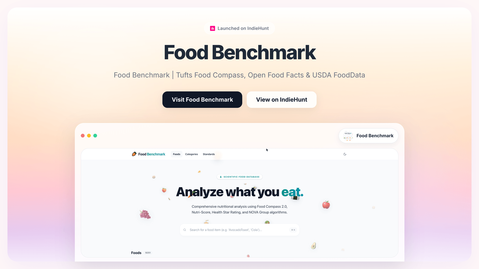 Enhancing Health Tech Projects with Food Benchmark's Data Insights