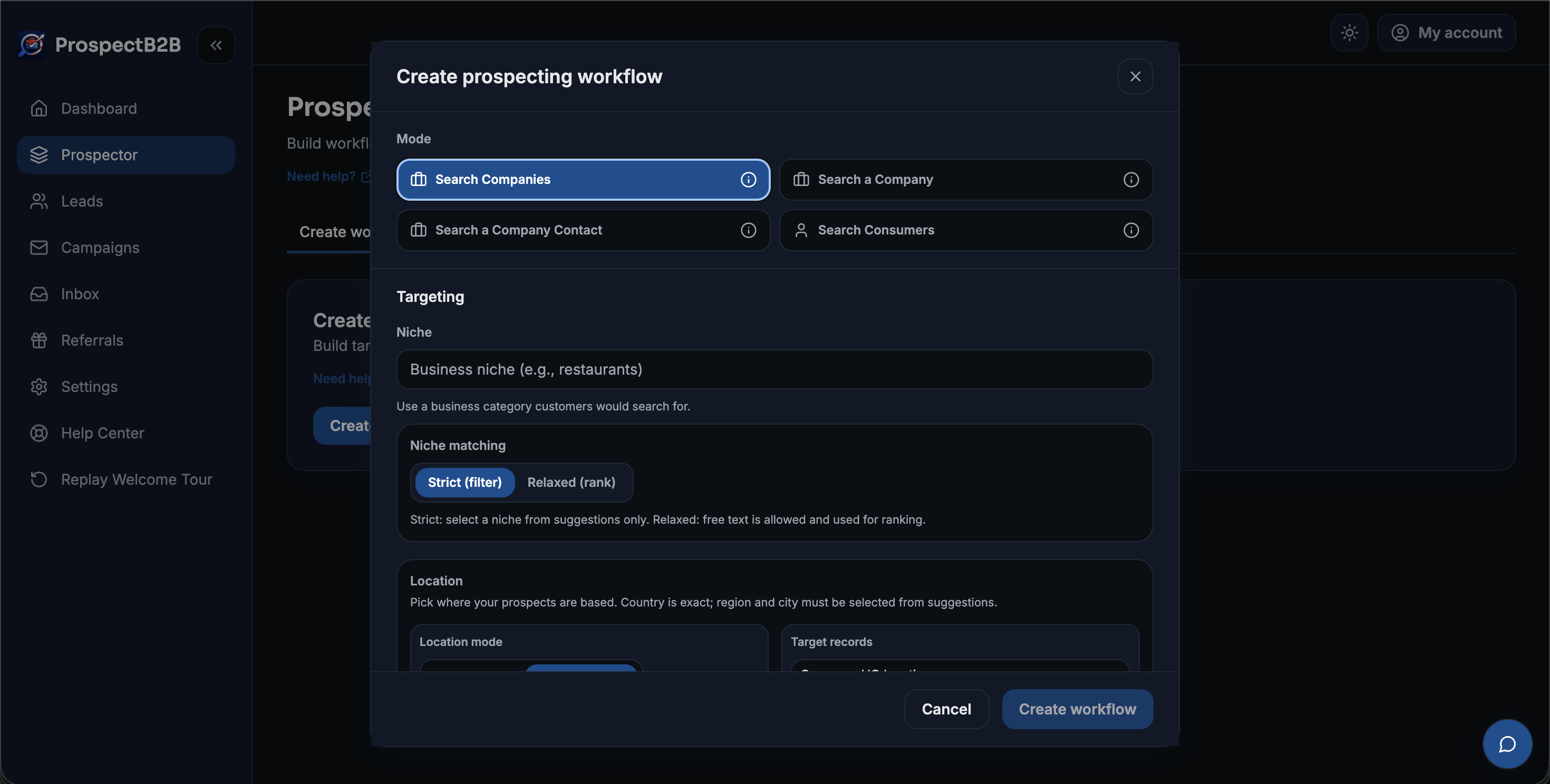 Outbound Execution Software for B2B Prospecting | ProspectB2B preview